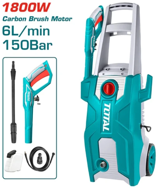 Hidrolavadora 1800w 2200psi De Alta Presión Marca Total