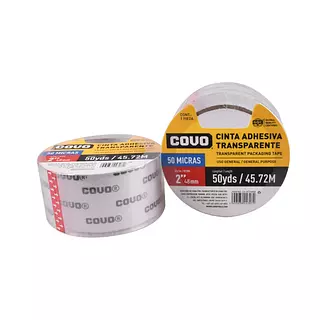 Cinta Adhesiva Transparente 2" - 50yds