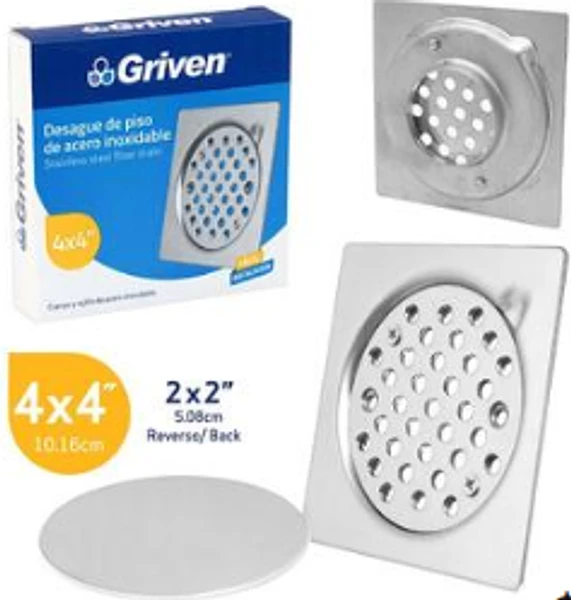 Desague Para Ducha 4"X 4"