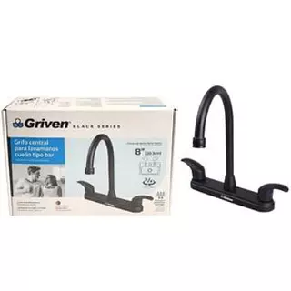 Grifo Central Para Lavamanos Cuello Tipo Bar De 8"