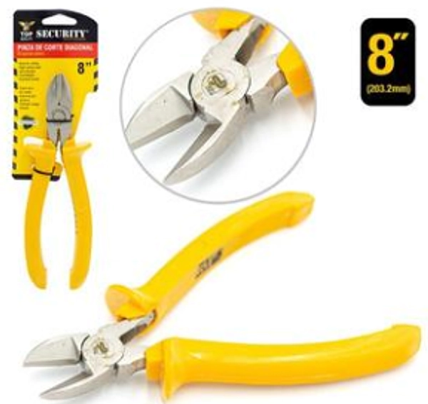 Pinza De Corte Diagonal 8" , Blister