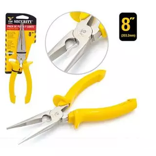 Pinza De Punta Y Corte 8" , Blister