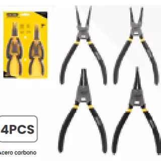 Alicate 4pcs (Snap Ring) 7" Grande Uyus