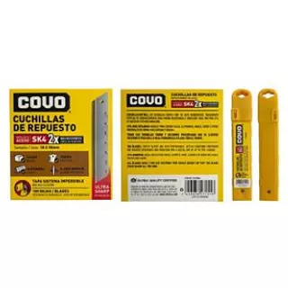 Cuchillas De Repuesto 18mm X 98mm
