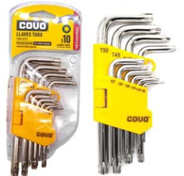 Juego De Llaves Torx X 10 Piezas