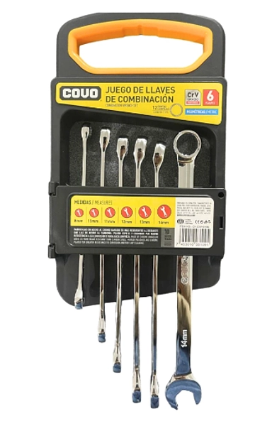 Juego De Llaves De Combinación 6pcs-8,10,11,12,13,14mm