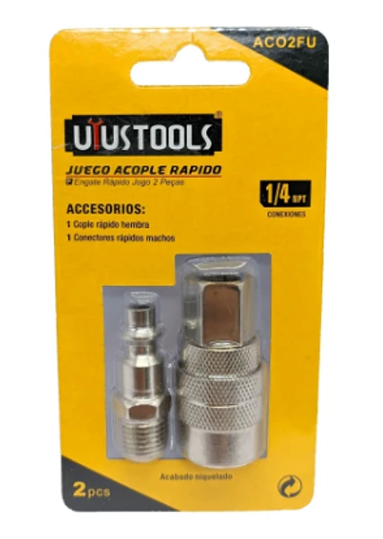 Acoplas Rapidas Set 2pcs Uyu