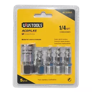 Acoplas Rapidas Set 5pcs Uyu