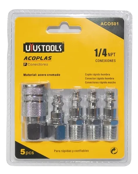 Acoplas Rapidas Set 5pcs Uyu