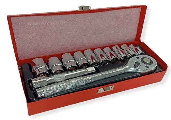Juego Copas 12 Pz Estuche Metalico Satgood-Liu