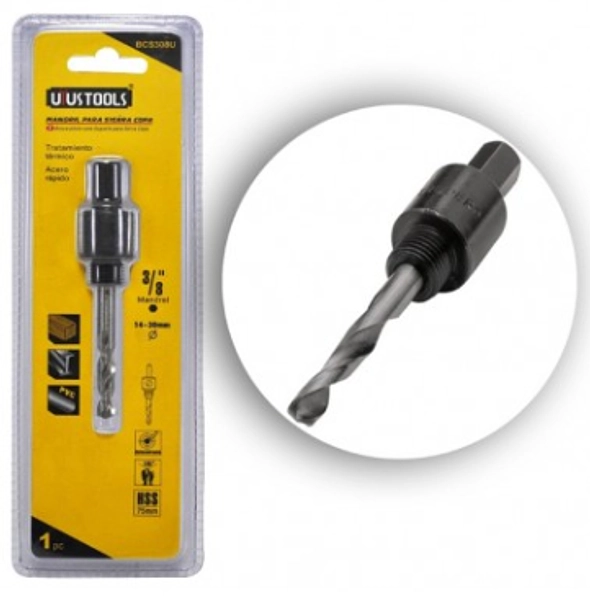 Mandril Para Sierra Copa 3/8"" (14-30mm)