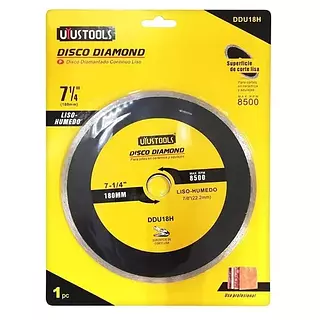 Disco Diamond Uyustools 180 Liso-Humedo