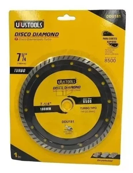 Disco Diamond Uyustools 180 Turbo