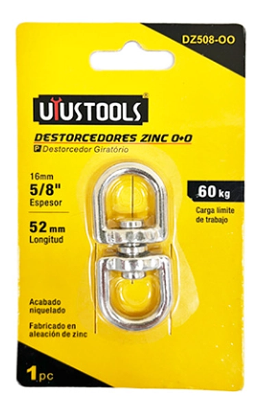 Destorcedores Zinc O+O 5/8" Uyu
