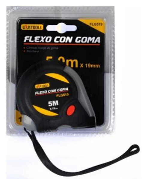 Flexo Goma Con 3 Frenos 5m×19mm Uyu