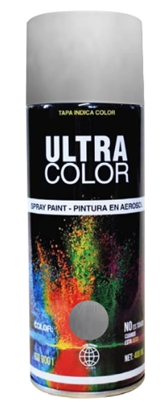 Pintura Aerosol Plata Alta Temp