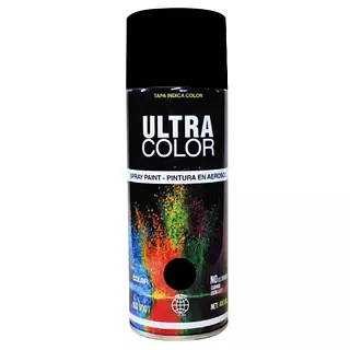 Pintura Aerosol Negro Mate #4