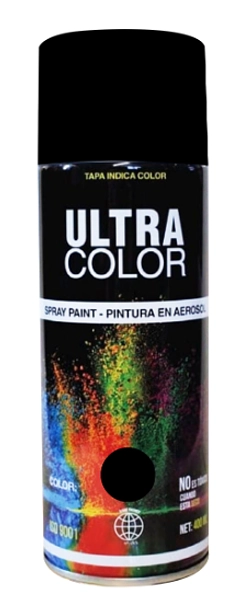 Pintura Aerosol Negro Brillante #39
