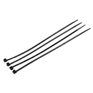 Amarra Plastica Negra 4.8 X 400mm 100un/Set