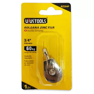 Roldana Zinc Fija 3/4" Uyus