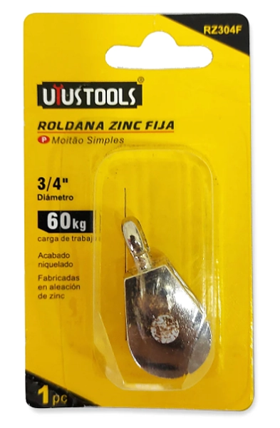 Roldana Zinc Fija 3/4" Uyus