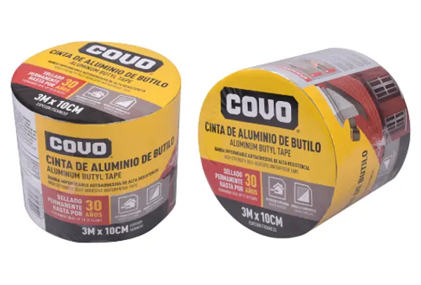 Cinta De Aluminio De Butilo Covo 