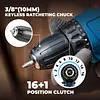 Taladro Inalambrico 12v 1.5ah X 2 Bateria Dongcheng