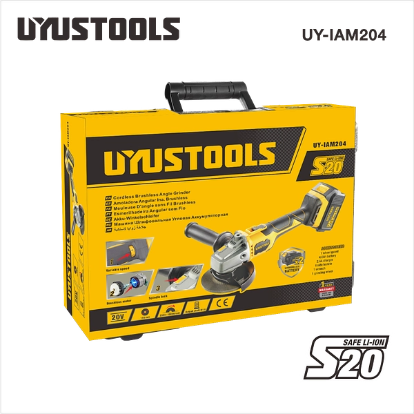 Amoladora Angular Ina Brushless