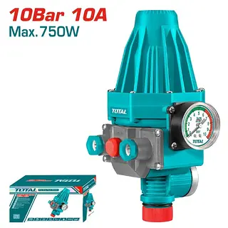 Control Automatico Para Bomba Periferica 750w Con Manometro