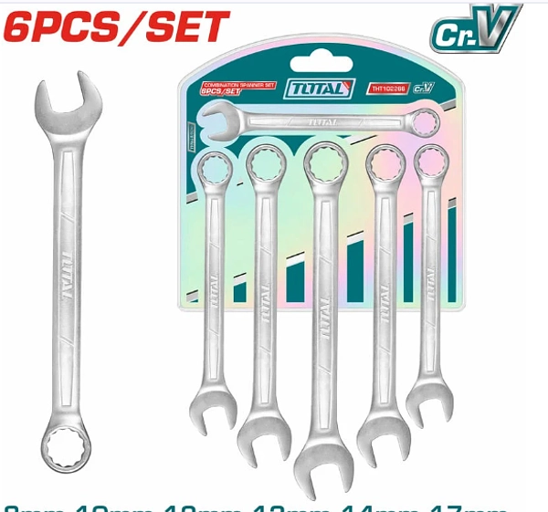 Juego De Llaves Mixtas (8-17mm) Super Select X 6pzs (Total)
