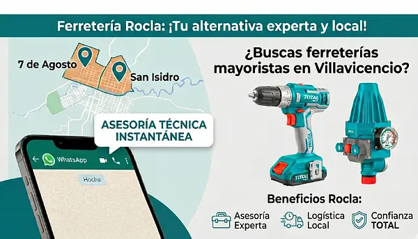 ¿Buscas ferreterías mayoristas en Villavicencio?