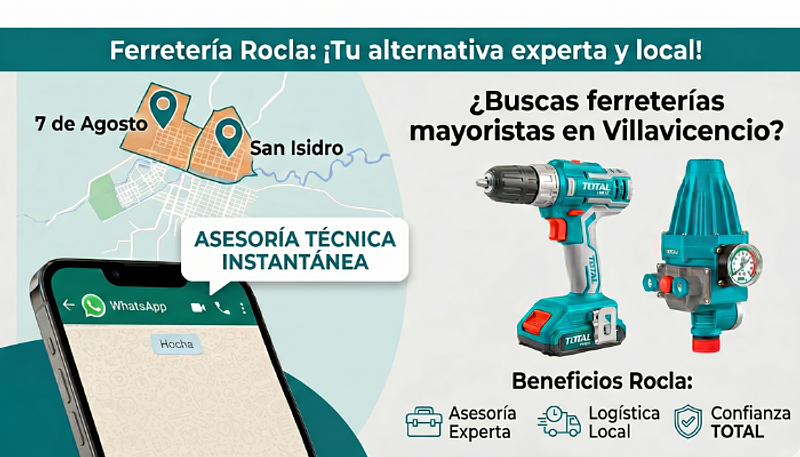 ¿Buscas ferreterías mayoristas en Villavicencio?